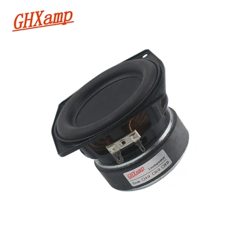 

GHXAMP 4 inch 105mm Mid Woofer Speaker Large Rubber Side Long Stroke 4ohm 40W For Bass Peerless Speaker 4 ohm 40W