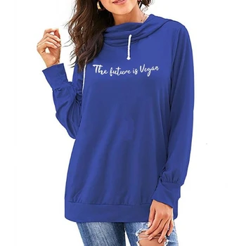 The Future Is Vegan Letters Print Drawstring Hood Hoodies For Women Tops Hoodies Sweatshirts Women Hoody Youth Loose Funny Plus
The Future Is Vegan Letters Print Drawstring Hood Hoodies For Women Tops Hoodies Sweatshirts Women Hoody Youth Loose Funny Plus