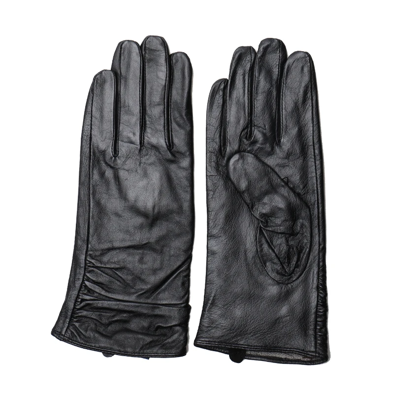 FEIQIAOSH Classic genuine goat leather women's gloves Black soft leather wear-resistant winter warm glove Wholesale accessories
FEIQIAOSH Classic genuine goat leather women's gloves Black soft leather wear-resistant winter warm glove Wholesale accessories
