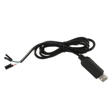 PL2303 PL2303HX USB to UART TTL Cable Module 4p 4 pin RS232 Converter Serial Line Support Linux Mac Win7
PL2303 PL2303HX USB to UART TTL Cable Module 4p 4 pin RS232 Converter Serial Line Support Linux Mac Win7