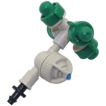 20 Pcs Fogger and Cross Misting Sprinkler with Anti-Drip and 1/4 Inch Single Barb Connector Hanging Sprinkler Garden Irrigation
20 Pcs Fogger and Cross Misting Sprinkler with Anti-Drip and 1/4 Inch Single Barb Connector Hanging Sprinkler Garden Irrigation