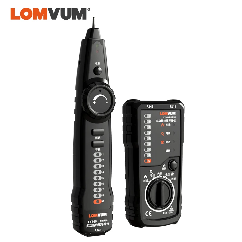 LOMVUM Cat5 Cat6 Telephone Wire Tracker Network Cable Tester Detector Line Finder LAN Network Cable Tester Detector
LOMVUM Cat5 Cat6 Telephone Wire Tracker Network Cable Tester Detector Line Finder LAN Network Cable Tester Detector