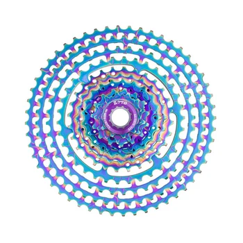ZTTO MTB 11Speed 11-52T Cassette Rainbow Bicycle Sprockets UltraLight CNC Freewheel Mountain Bike Parts
ZTTO MTB 11Speed 11-52T Cassette Rainbow Bicycle Sprockets UltraLight CNC Freewheel Mountain Bike Parts