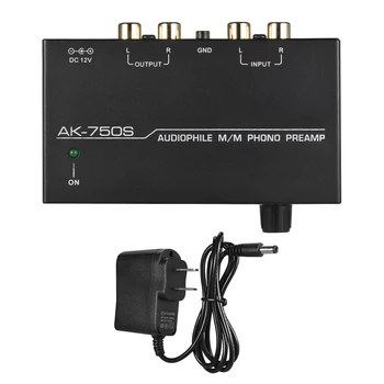Portable With Level Controls Audio Black Metal Home Phono Preamp Preamplifier Input Output Turntable Stereo Electronic Low Noise
Portable With Level Controls Audio Black Metal Home Phono Preamp Preamplifier Input Output Turntable Stereo Electronic Low Noise