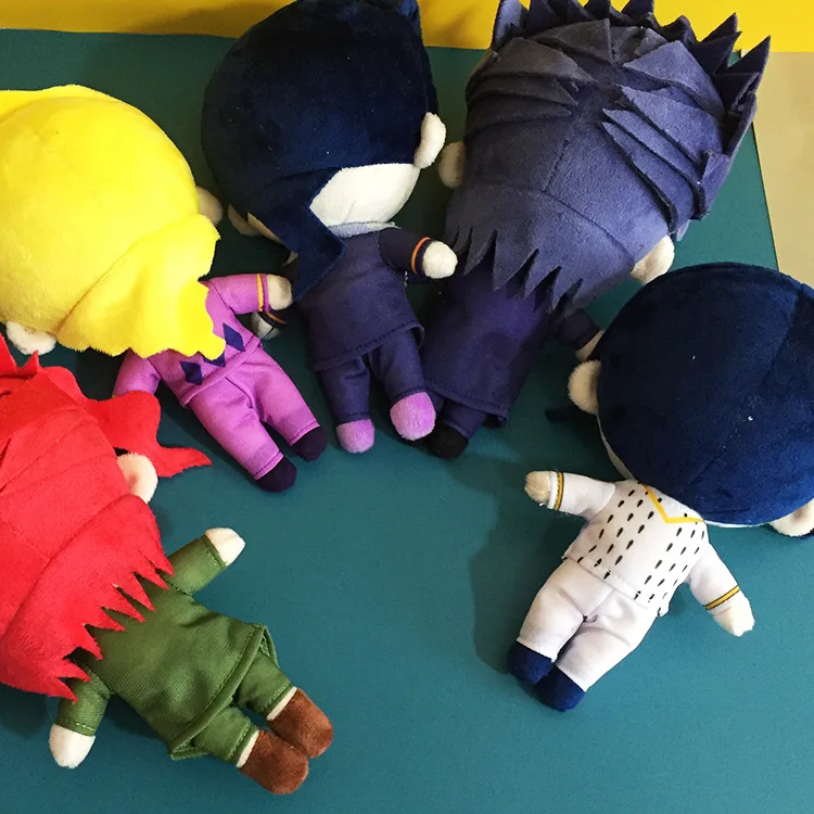 JoJo's Bizarre Adventure Doll Custom Plush Toy Doll Figures Surrounding Bruno Kujo Jotaro Warm Soft Cute Boy and Girl Gift
JoJo's Bizarre Adventure Doll Custom Plush Toy Doll Figures Surrounding Bruno Kujo Jotaro Warm Soft Cute Boy and Girl Gift