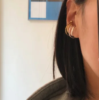 ONLY 1PC Authentic 925 Sterling silver Mobius Double Rows double-loop Clip earrings jEWELRY (No pierced) TLE872
ONLY 1PC Authentic 925 Sterling silver Mobius Double Rows double-loop Clip earrings jEWELRY (No pierced) TLE872