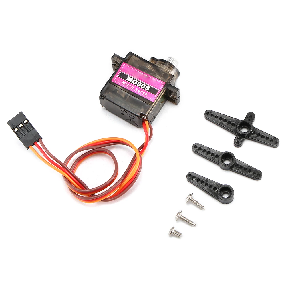 

SG90 9g Mini Micro Servo MG90S Metal Gear RC Digital Micro Servo Tester For RC For RC 250 450 Helicopter Airplane Car Boat Robot