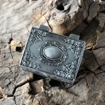 Gothic Vintage Ring Necklace Studs Jewelry Trinket Display Storage Box Case 6.3 x 5 x 3cm
Gothic Vintage Ring Necklace Studs Jewelry Trinket Display Storage Box Case 6.3 x 5 x 3cm