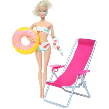 3 Pcs/Lot = 1x Summer Swimsuit Bikini Swimwear + 1x Random Swimming Lifebuoy + 1x Pcs Beach Chair Accessories for Barbie Doll
3 Pcs/Lot = 1x Summer Swimsuit Bikini Swimwear + 1x Random Swimming Lifebuoy + 1x Pcs Beach Chair Accessories for Barbie Doll