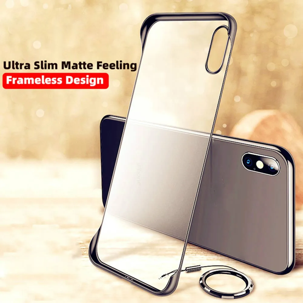 LCHULLE Newest Frameless Transparent Case for IPhone 6 6S 7 8 X Xr Xs MAX Matte Hard Plastic Ultra Slim Case Cover Shell Coque
LCHULLE Newest Frameless Transparent Case for IPhone 6 6S 7 8 X Xr Xs MAX Matte Hard Plastic Ultra Slim Case Cover Shell Coque