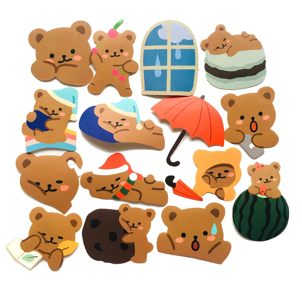 60/120 pcs/pack Cute Lazy Bear Stickers Scrapbooking Decorative Sticker Korean Diy Diary Album Stick Label Kawaii Stationery
60/120 pcs/pack Cute Lazy Bear Stickers Scrapbooking Decorative Sticker Korean Diy Diary Album Stick Label Kawaii Stationery