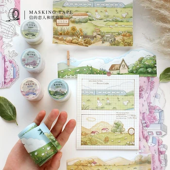 10pcs/1lot Washi Masking Tapes Literary landscape Decorative Adhesive Scrapbooking DIY Paper Japanese Stickers 3m
10pcs/1lot Washi Masking Tapes Literary landscape Decorative Adhesive Scrapbooking DIY Paper Japanese Stickers 3m