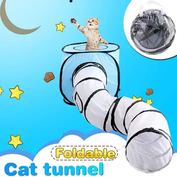 Foldable Pet Dog Cat Tunnel Toy Collapsible S-type Cat Tent Tunnel Play Tube Toy Indoor Outdoor Cat Training Toy Drill Barrel
Foldable Pet Dog Cat Tunnel Toy Collapsible S-type Cat Tent Tunnel Play Tube Toy Indoor Outdoor Cat Training Toy Drill Barrel