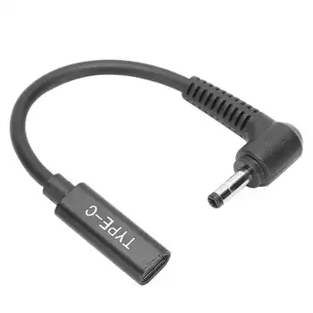 Type-C Female to DC Male Power Delivery Fast Charge Adapter Cable Notebook Converter Adapter Type-C to 4.0 x 1.7mm
Type-C Female to DC Male Power Delivery Fast Charge Adapter Cable Notebook Converter Adapter Type-C to 4.0 x 1.7mm