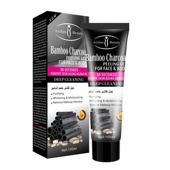 100ml Bamboo Charcoal Peeling Gel for Face Body Purifying Whitening Moisturizing Remove Makeup Residue
100ml Bamboo Charcoal Peeling Gel for Face Body Purifying Whitening Moisturizing Remove Makeup Residue