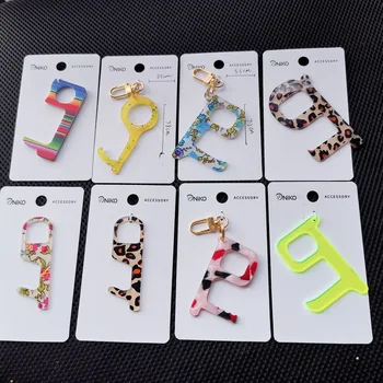 Hot EDC Door Opener Epidemic Prevention Acrylic Anti-Virus Antibacterial Contact-Free Elevator Artifact Customizable keychains
Hot EDC Door Opener Epidemic Prevention Acrylic Anti-Virus Antibacterial Contact-Free Elevator Artifact Customizable keychains