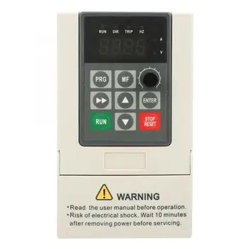 VFD Inverter 220V Single-Phase Input Single-Phase Output Frequency Converter Variable Frequency Drive
VFD Inverter 220V Single-Phase Input Single-Phase Output Frequency Converter Variable Frequency Drive