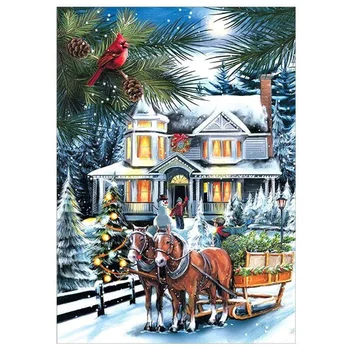 DIY 5D Diamond Painting Kits Full Diamond Wall Hanging Diamond Painting Snow Carriage
DIY 5D Diamond Painting Kits Full Diamond Wall Hanging Diamond Painting Snow Carriage
