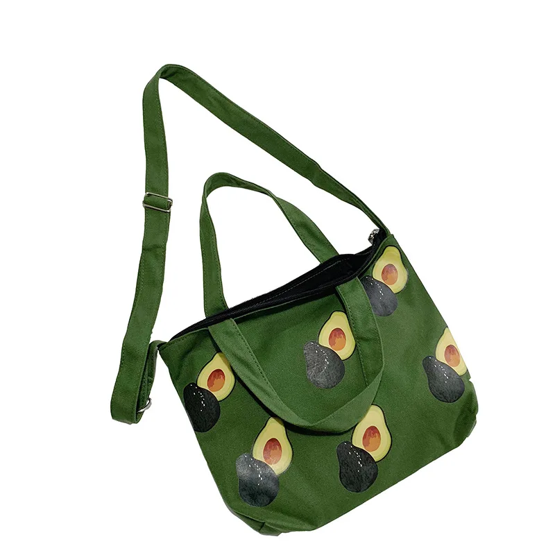Ougger Small Handbags High Quality Crossbody Ladies Bags Summer Green Canvas Fresh Style Avocado Bag with Cartoon Printing
Ougger Small Handbags High Quality Crossbody Ladies Bags Summer Green Canvas Fresh Style Avocado Bag with Cartoon Printing