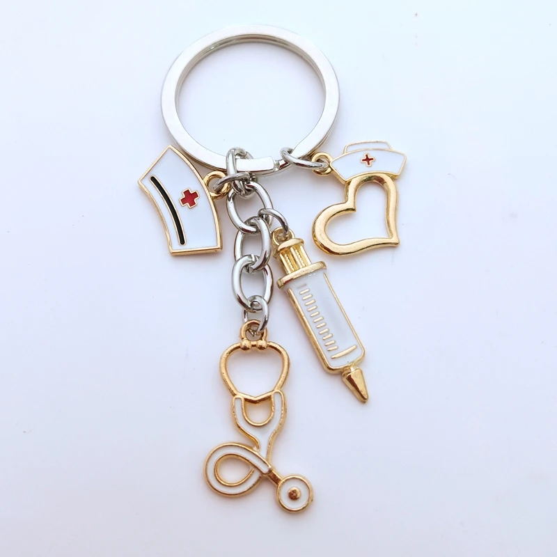 2019 New Nurse Cap Medical Key Chain Needle Syringe Stethoscope Thermometer Cute Keychain Jewelry Gift
2019 New Nurse Cap Medical Key Chain Needle Syringe Stethoscope Thermometer Cute Keychain Jewelry Gift