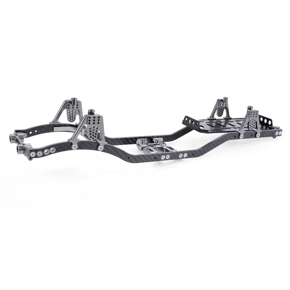 Carbon Fiber Metal Chassis Frame Girder RC Cars Frame for 1:10 RC Car Axial SCX10 D90 Rock Crawler Upgrade Parts
Carbon Fiber Metal Chassis Frame Girder RC Cars Frame for 1:10 RC Car Axial SCX10 D90 Rock Crawler Upgrade Parts