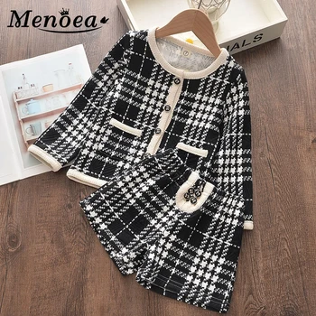 Menoea Girls Clothing Sets 2020 Kids Cute Plaid Outerwear Short Pants Girl Sweet Suits Toddler Baby Clothing Girl Clothes Winter 
Menoea Girls Clothing Sets 2020 Kids Cute Plaid Outerwear Short Pants Girl Sweet Suits Toddler Baby Clothing Girl Clothes Winter