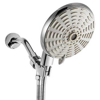 High Pressure Handheld Shower Head Set 6 Inch Powerful 8 Function Shower Spray with Hose Kit for Home Bathroom Faucets TB Sale
High Pressure Handheld Shower Head Set 6 Inch Powerful 8 Function Shower Spray with Hose Kit for Home Bathroom Faucets TB Sale