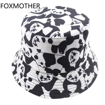 FOXMOTHER New Cute Black Panda Animal Print Fisherman Hats Bucket Cap Women Mens 
FOXMOTHER New Cute Black Panda Animal Print Fisherman Hats Bucket Cap Women Mens
