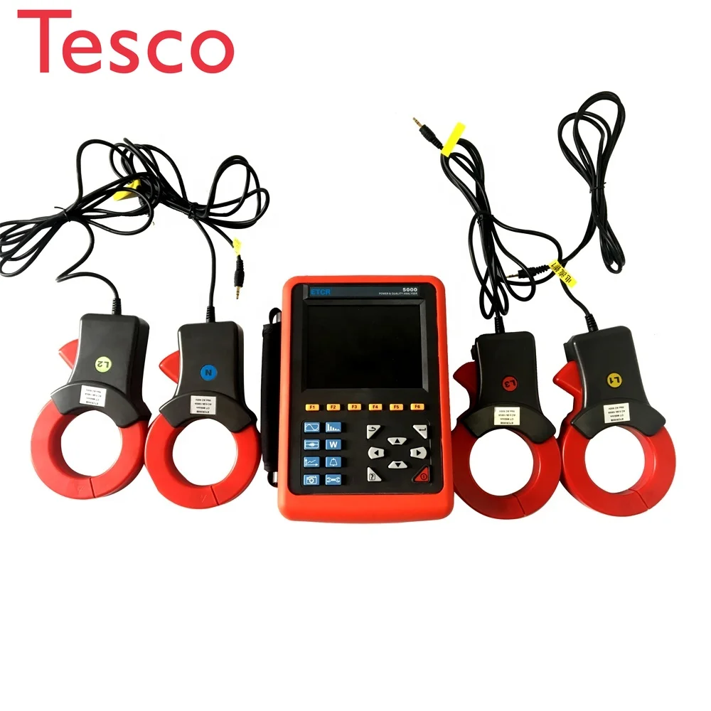 ETCR5000 Power Quality Analyzer Meter With ETCR068B Clamp Current Sensor Analyzer Power Monitor
ETCR5000 Power Quality Analyzer Meter With ETCR068B Clamp Current Sensor Analyzer Power Monitor