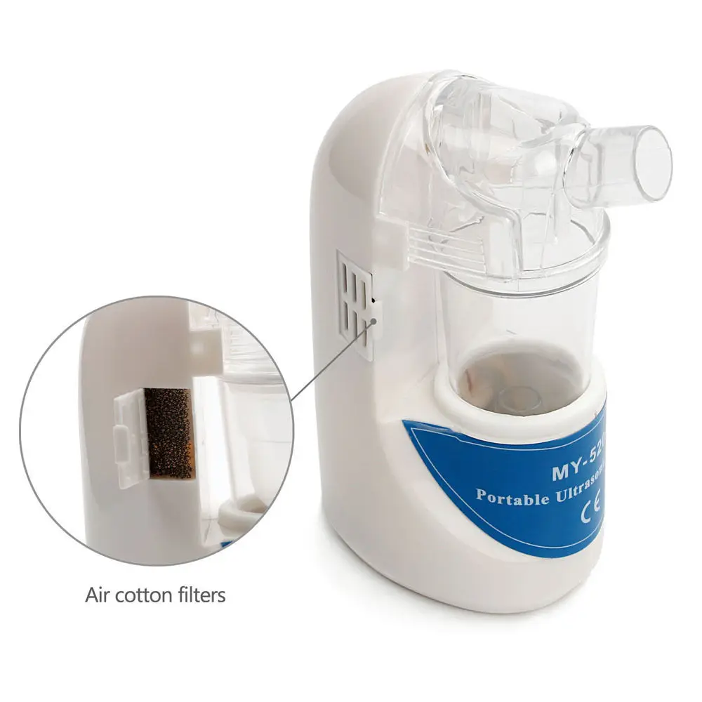 Aroma Diffuser Ultrasonic Nebulizer Humidifier Nebuliser Mini Portable Handheld Kit Plastic Asthma Atomizer Inhaler
Aroma Diffuser Ultrasonic Nebulizer Humidifier Nebuliser Mini Portable Handheld Kit Plastic Asthma Atomizer Inhaler