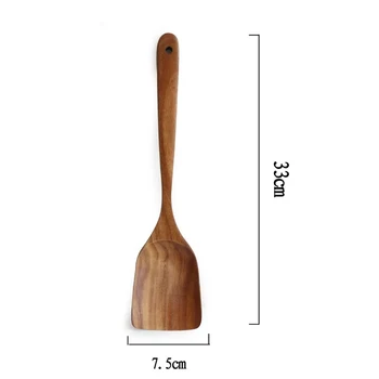Wooden Cooking Utensil Non-stick Kitchen Tools Spoons Spatula Wood Supply Kitchen Accessories
Wooden Cooking Utensil Non-stick Kitchen Tools Spoons Spatula Wood Supply Kitchen Accessories