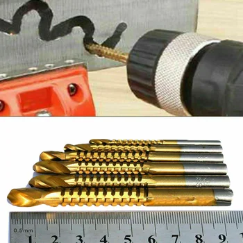 6pcs/Set HSS Drill Bits Steal Woodworking Wood Metal Cutting Hole Tool Kit 3-8mm High Quality Drill Bits
6pcs/Set HSS Drill Bits Steal Woodworking Wood Metal Cutting Hole Tool Kit 3-8mm High Quality Drill Bits