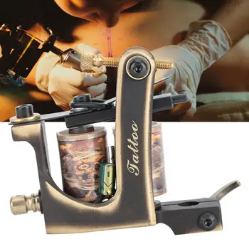 Professional Pure Copper Handmade Wrap Coil Tattoo Machine Shader Tattoo Machine Gun Tattoo Shader Liner Permanent Makeup Tool 
Professional Pure Copper Handmade Wrap Coil Tattoo Machine Shader Tattoo Machine Gun Tattoo Shader Liner Permanent Makeup Tool