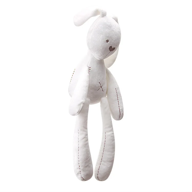 super cute rabbit plush toys baby pacify to sleep with doll send
