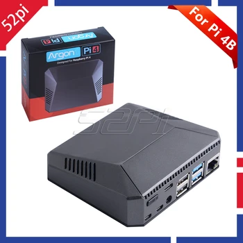 52Pi Argon ONE Black Aluminum Alloy Case Shell Enclosure Sliding Magnetic Top with Cooling Fan Safe Shutdown for Raspberry Pi B
52Pi Argon ONE Black Aluminum Alloy Case Shell Enclosure Sliding Magnetic Top with Cooling Fan Safe Shutdown for Raspberry Pi B