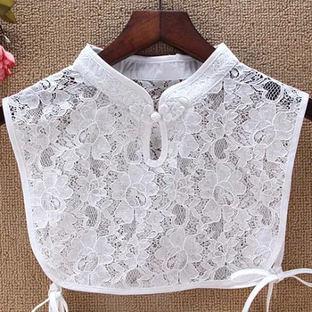 Fake Collar Buckle Buckle Openwork Lace Flower Collar Hollow Polka Dot Fold Collar Shirt Clothing Accessories Chinese Style 
Fake Collar Buckle Buckle Openwork Lace Flower Collar Hollow Polka Dot Fold Collar Shirt Clothing Accessories Chinese Style