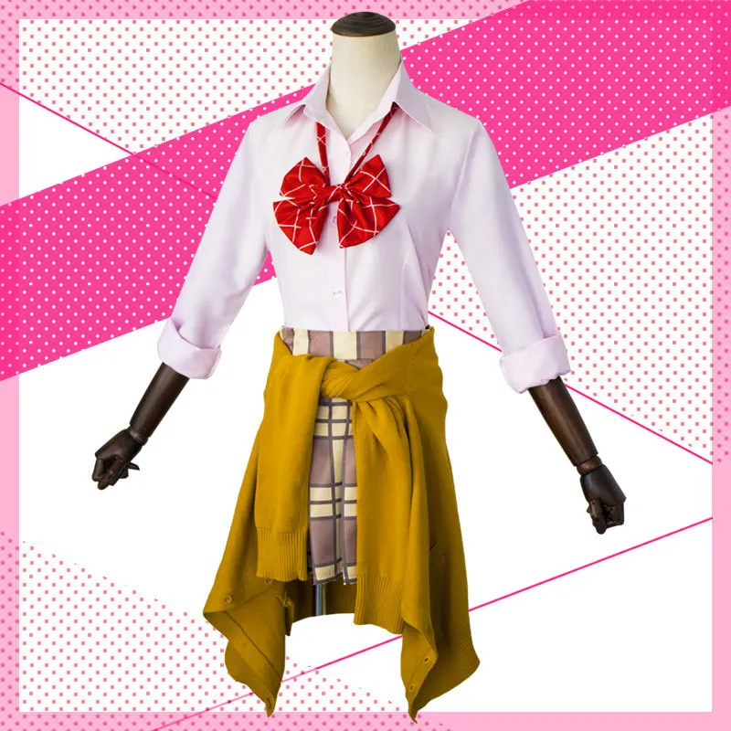 Japanese Anime Citrus Cosplay Costume Lovely Aihara Yuzu/Aihara Mei Uniform Outfit Necktie/Shirt/Skirt/Vest/Sweater/Wig C75131AD
Japanese Anime Citrus Cosplay Costume Lovely Aihara Yuzu/Aihara Mei Uniform Outfit Necktie/Shirt/Skirt/Vest/Sweater/Wig C75131AD