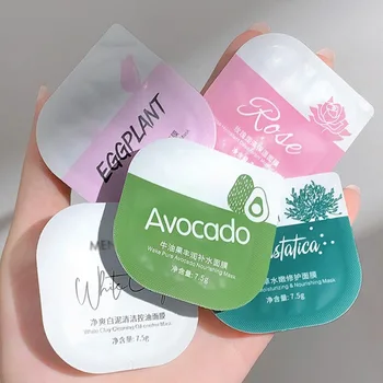 Small pudding/eggplant/white clay cleansing mask/ repairing mask/rose moisturizing mask deep cleansing moisturizing removing b
Small pudding/eggplant/white clay cleansing mask/ repairing mask/rose moisturizing mask deep cleansing moisturizing removing b