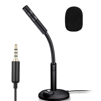 Laptop Microphone Conference 3.5mm Computer Mic Portable Flexible Gaming Live Broadcast Lightweight Musical Elements Mic
Laptop Microphone Conference 3.5mm Computer Mic Portable Flexible Gaming Live Broadcast Lightweight Musical Elements Mic
