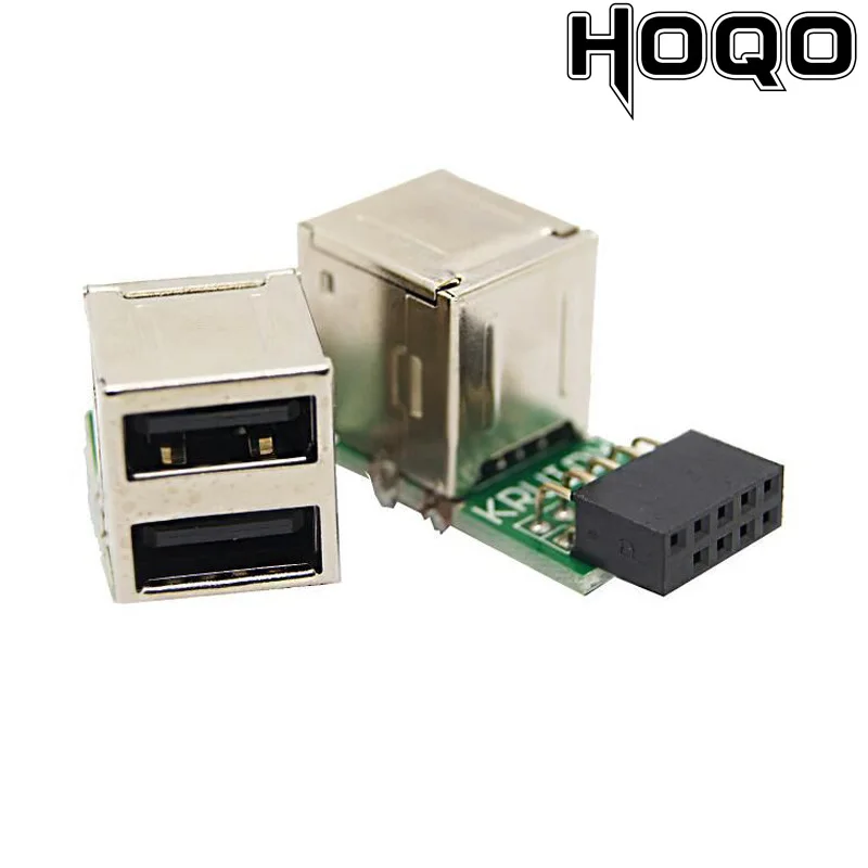 9Pin to USB Connector Motherboard 9-pin Female Port To 2-port USB2.0 Converter Motherboard 9P To USB2 Built-in Expansion Port
9Pin to USB Connector Motherboard 9-pin Female Port To 2-port USB2.0 Converter Motherboard 9P To USB2 Built-in Expansion Port