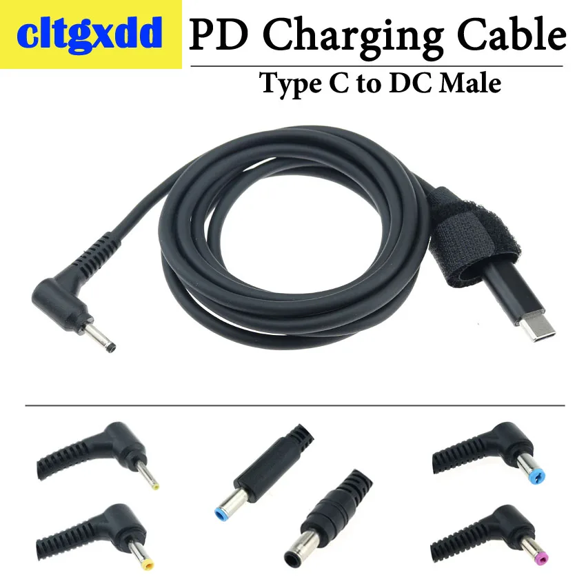 USB Type C To DC Male PD Charging Cable Cord Dc Power Adapter Jack Converter Cable for Lenovo Asus Dell Hp Laptop Charger
USB Type C To DC Male PD Charging Cable Cord Dc Power Adapter Jack Converter Cable for Lenovo Asus Dell Hp Laptop Charger