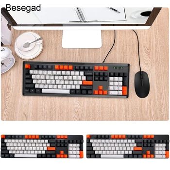 Besegad 104-Key Personality Laser-carved PBT OEM Profile Keyset Keycap Key Cap for Computer Mechanical Gaming Keyboard
Besegad 104-Key Personality Laser-carved PBT OEM Profile Keyset Keycap Key Cap for Computer Mechanical Gaming Keyboard