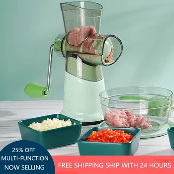 Multi-Function Meat Grinder Manual Vegetable Roller Slicer Kitchen Tool Chopper Food Processor Dumpling Stuffing Stainless Steel
Multi-Function Meat Grinder Manual Vegetable Roller Slicer Kitchen Tool Chopper Food Processor Dumpling Stuffing Stainless Steel
