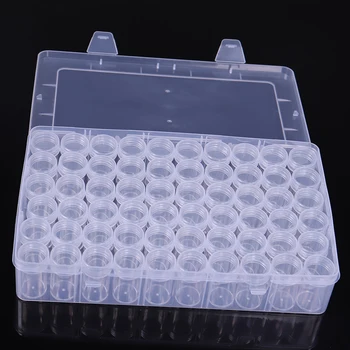 White Colors 60 Bottles Diamond Painting Cross Stitch Accessories Tool Box Container Diamond Storage Box Case Embroidery Mosaic
White Colors 60 Bottles Diamond Painting Cross Stitch Accessories Tool Box Container Diamond Storage Box Case Embroidery Mosaic