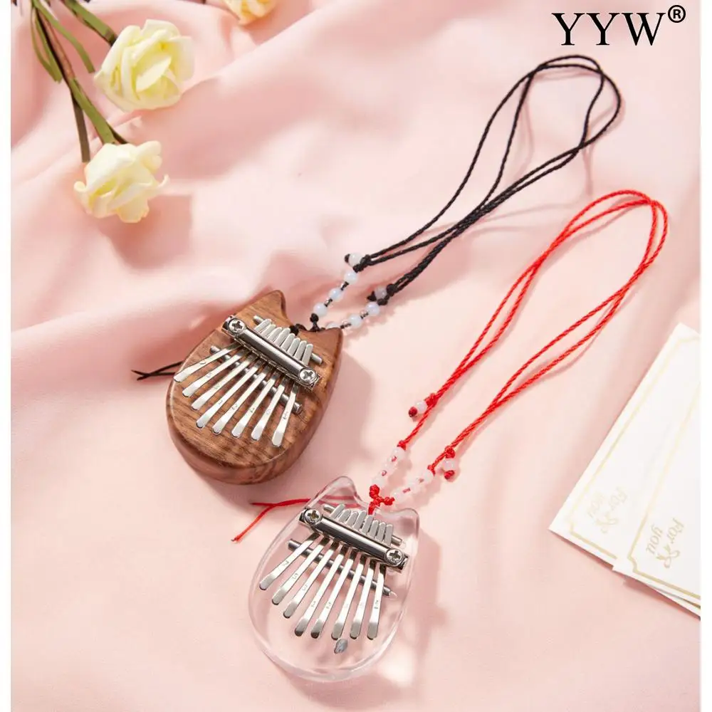 Portable Thumb Piano Crystal Transparent Kalimba Instrument 8 Keys Mini Thumb Piano Musical Instrument for Beginner Piano Gift
Portable Thumb Piano Crystal Transparent Kalimba Instrument 8 Keys Mini Thumb Piano Musical Instrument for Beginner Piano Gift