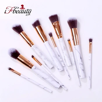 10Pcs/Set Professional Wooden Marble Handle Makeup Brushes Cosmetic Applicators Kit For Eye Shadow Face Foundation
10Pcs/Set Professional Wooden Marble Handle Makeup Brushes Cosmetic Applicators Kit For Eye Shadow Face Foundation