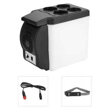 12V 6L Mini Refrigerator Portable Car Refrigerator Mini Multi-Functional Food Drinks Warmer Cooler Fridge for Car Kitchen
12V 6L Mini Refrigerator Portable Car Refrigerator Mini Multi-Functional Food Drinks Warmer Cooler Fridge for Car Kitchen