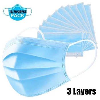 Disposable Masks 3-layer Non-Woven Masks Anti Dust Mouth Face Mask Protection Soft Protective Mouth Mask
Disposable Masks 3-layer Non-Woven Masks Anti Dust Mouth Face Mask Protection Soft Protective Mouth Mask