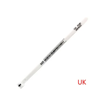 2pcs Plastic Accurate White Economical UK/US Portable Tester Multisizer Band Practical Finger Measure Jewellery Tools Ring Gauge
2pcs Plastic Accurate White Economical UK/US Portable Tester Multisizer Band Practical Finger Measure Jewellery Tools Ring Gauge