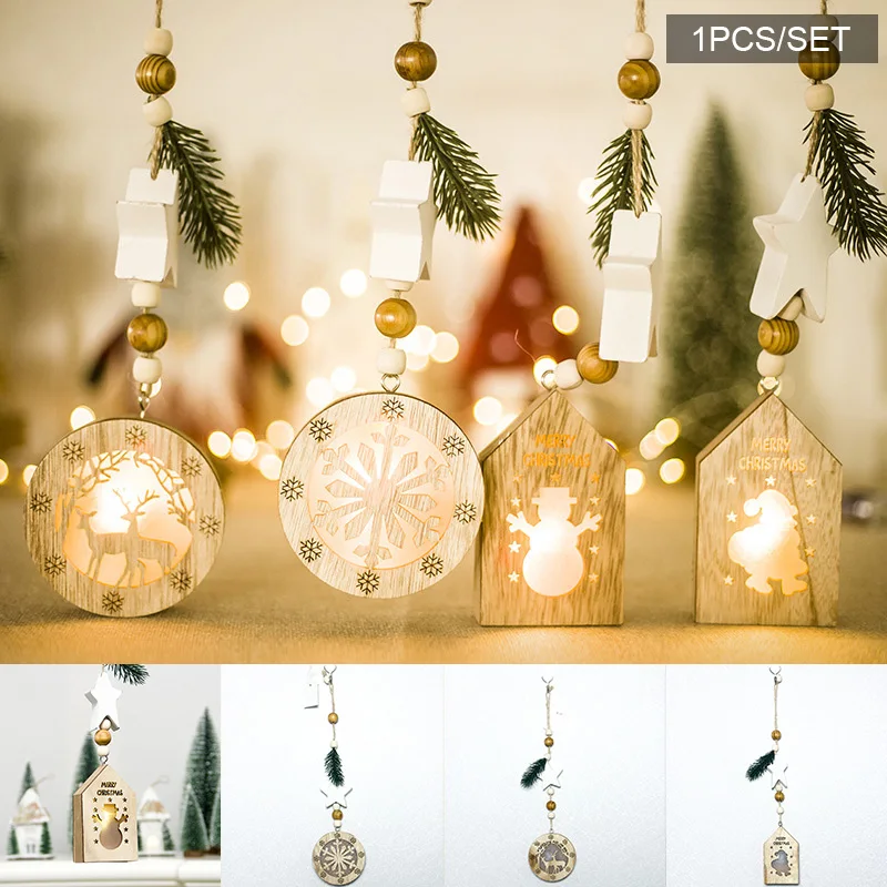 Wooden Decorative Light Pendant Hanging Decoration Ornaments for Christmas Tree Party DNJ998
Wooden Decorative Light Pendant Hanging Decoration Ornaments for Christmas Tree Party DNJ998